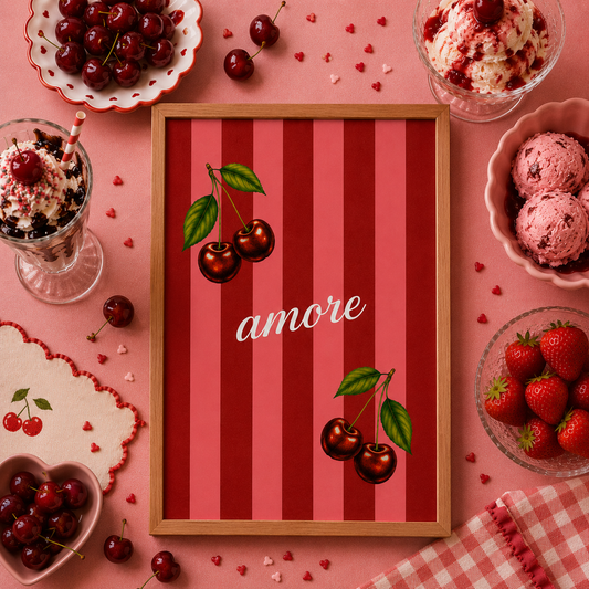 Amore Sweet Nothings Art Poster
