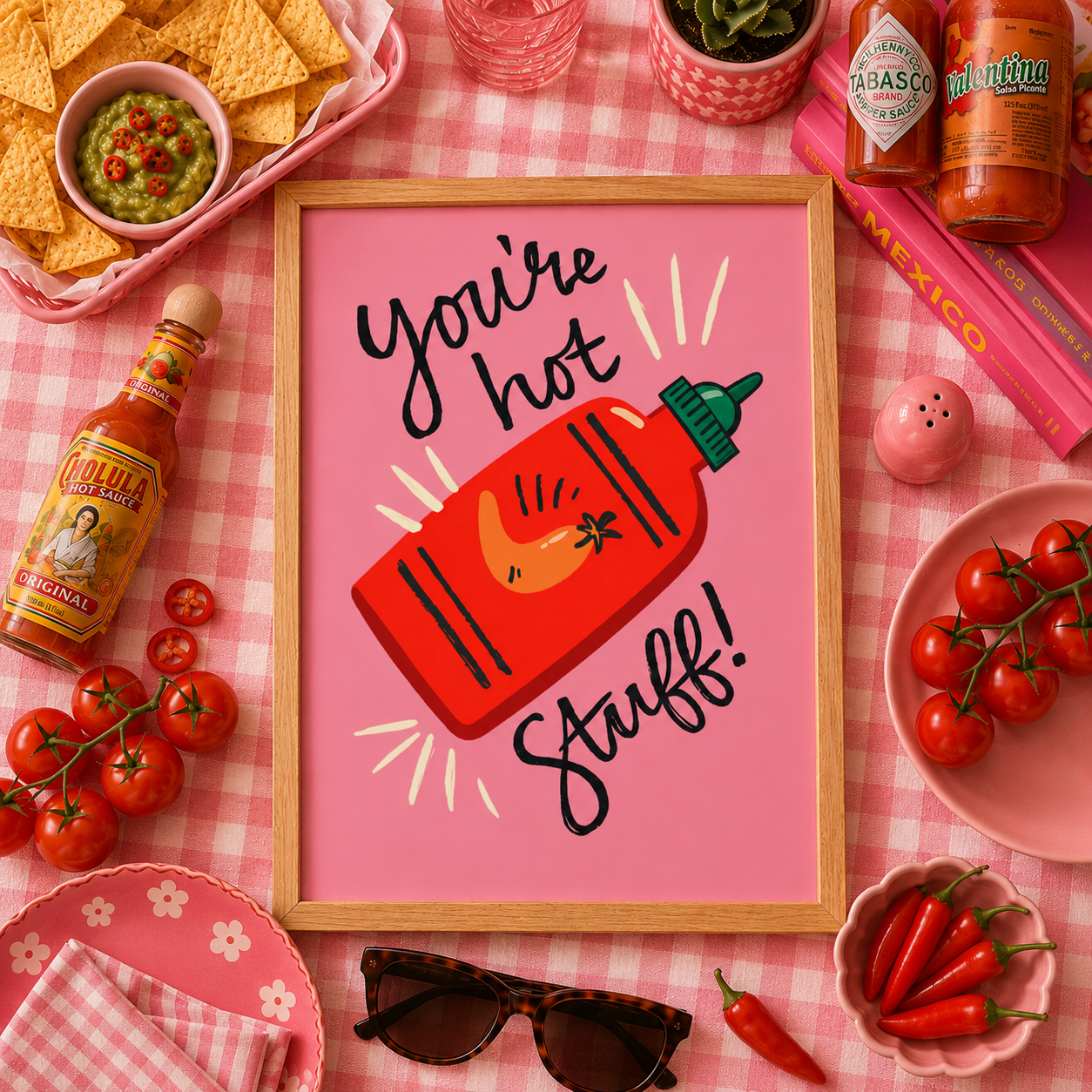 You're Hot Stuff Art Poster