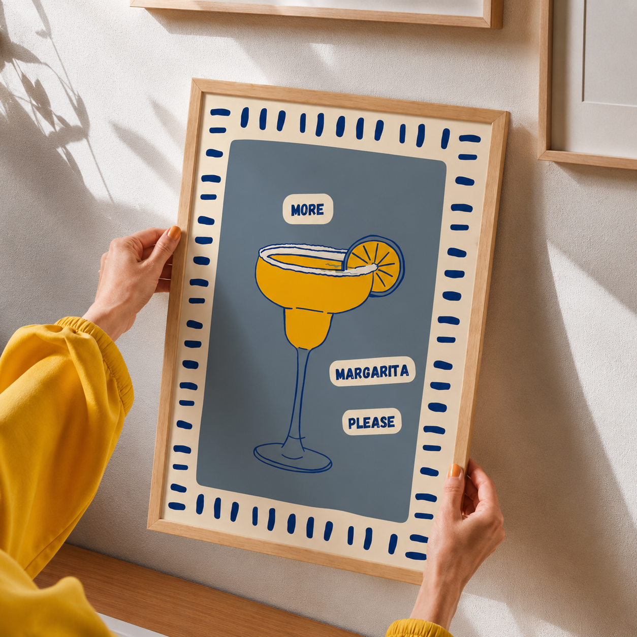 More Margarita Please Art Poster