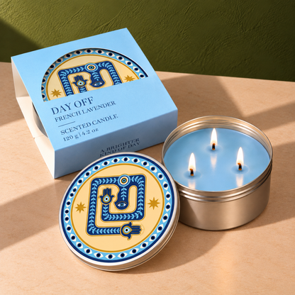🌟 Festive Vibes Scented Tin Candles - Pack of 6 Assorted