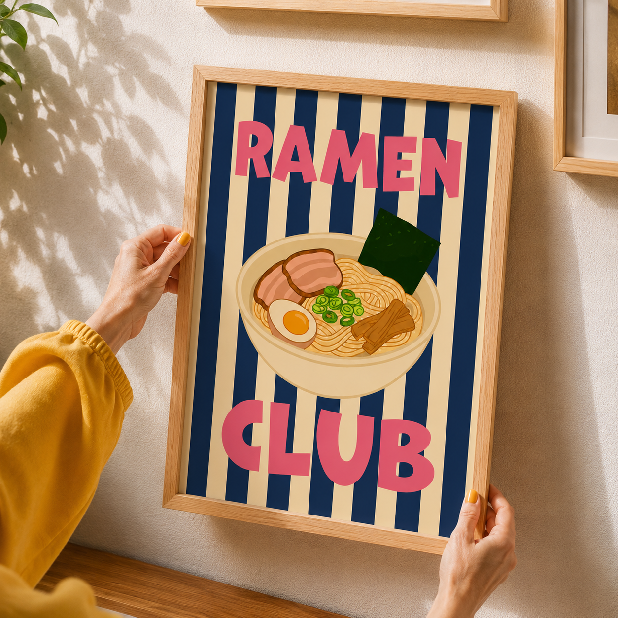 Ramen Lovers Club Art Poster