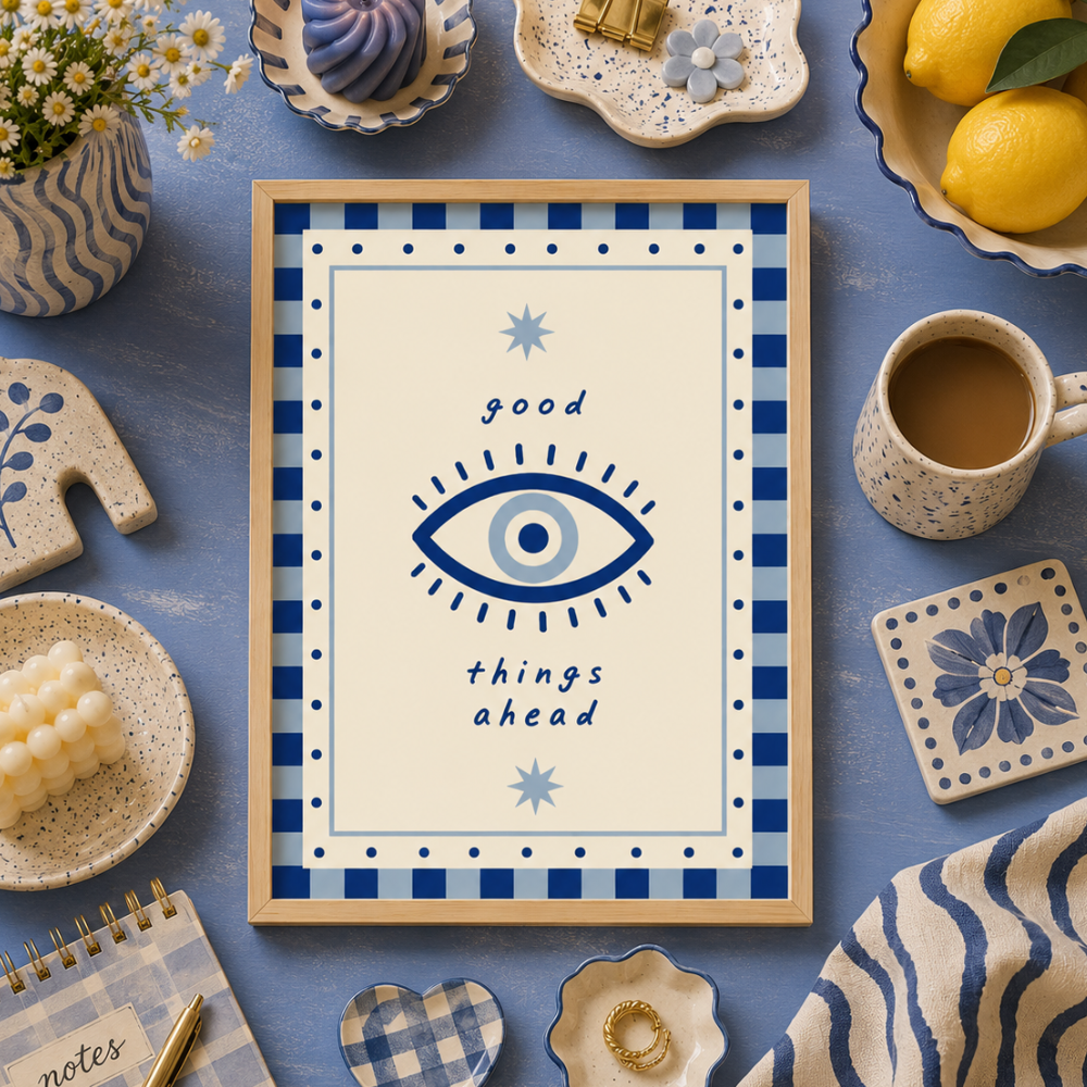 Good Things Ahead Art Poster
